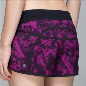 lululemon athletica running shorts.